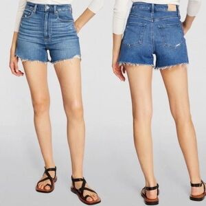 PAIGE Dani Blue Jean Shorts